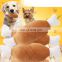 wholesale pet dog cat toy supplies double bone chicken legs plush toy sound durable pet plush toy