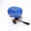 CWX-15N 9V 12V DC9-24V DN10 DN15 motorized irrigation valve with timer drain