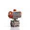 Q611F-16P-DN15 Series Half Inch Stainless Steel Pneumatic Ball Valve