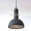 Chandeliers Simple flashlight restaurant warm Chandelier with black hanging light fitting