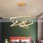 Nordic creative LED dining room chandelier modern dining room light art INS light luxury living room bedroom chandelier