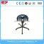 Gas lift height adjustable round PU seat laboratory use stool for school