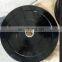 Wholesale barbell weight lifting plates black bumper plate for gym equipment