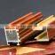 Wood Aluminum Profile Cladding Exterior Walls Aluminium Extrusions for Window Profile