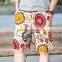 2016 summer beach wear printing young short pants for man