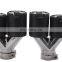 New High performance dual car exhaust muffler tail pipe