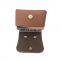 New fashion PU leather dog poop bag holder waterproof and durable luxury poop bag dispenser