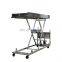 Arabian Style Manual Hydraulic Lift Trolley Mortuary Morgue Cart Lifter for Hospital use