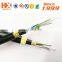 Wholesale 24 Fibers Single mode Multimode Span 100M Stranded Loose Tube Waterproof ADSS optical fibre cable