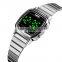 Brand Luxury SKMEI 1543 Extremely Thin Digital Movement Stainless Steel Women Sport Watches Cheap Price reloj mujer