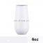 Gorgeous Insulated Egg Wine Tumbler 6OZ with Lid