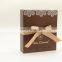 The Fine Quality Gift Empty  PaperFor packing boxes kraft paper gift handle boxes