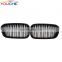 1 pair ABS front grille mesh hood for BMW 1 series F20 LCI 2015-2019