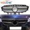 Diamond Radiator Front Bumper Grille Mesh for Mercedes Benz E Class W213 W238 C238 2016-2020