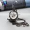SHUHANG SH03 Men women analog display pocket wristwatch mechanical hand wind silver men's watch