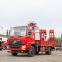 8 ton truck mounted crane with cargo body and lifting crane for sale