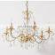 8 Heads/ 10 Heads Hall Luxury Crystal Chandelier Large Hanging Lighting Chandelier With Light For Weddings Stage Decor
