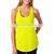 Neon Green Custom Made Gym Sports Workout Fitness Yoga Stringer Vest Tank Top Women