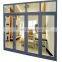 Latest Bifold Aluminium Horizontal Accordion Folding Glass Windows Bi Folding Windows for Balcony