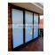 Custom new design bathroom burglar proof adjustable aluminum frame glass louver window price