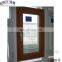Wooden frame timber design window with grill design
