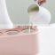 2022 Hot Sale Creative 4 Cavity Reusable Colours Pink Custom Silicone Ice Cream Popsicle Molds