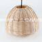 Factory direct outdoor fixture rattan chandelier pendant light bamboo pendant wicker floor table rattan lamp shade