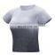 Wholesale Women Seamless Gradient Crop Top Fitness Yoga Top Sports Short Sleeve Yoga Tops