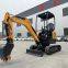 HX20T Cheap Mini Excavator Chinese New Excavators 2ton Pelle Smallest Micro Digger