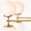 Room Glass Modern Chandeliers Pendant Lights CIRQUE LINEAR CHANDELIER 48