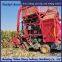 Tailored tracked chassis corn harvester for muddy terrain and anti-skid measures