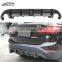 X1 F48 F49 Carbon Fiber Rear Diffuser Rear Bumper Lip Rear Splitter For BMW X1 F48 F49 2016-2019