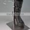 Metal Black Boot Display Stand, boot display wholesale