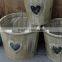 wholesale zakka wooden planter pots