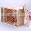 Europe six bottle wooden wine packaging gift box