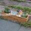 Vintage wooden wood succulents box storage box finishing wood meaty flowerpot