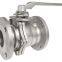 Full Port ANSI Stainless Steel Ball Valve Compatible With ASME B16.10 Dimensions, Suitable for Water Treatment Plants