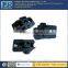 precision custom injection molding black plastic component