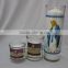 7 days memorial glass candle