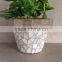 Handmade garden art Mosaic Flower Planter Patio container