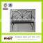 Outdoor garden benches metal park bench