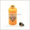 Wholesale good price best quality aluminum yellow water sports bottle