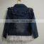 Fashion Wholesale Fall Kids Love Sleeve Denim Jacket for Girls