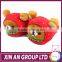 Warm Animal Design Plush Christmas Slippers