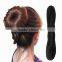 New Fashion Women Headwear Stylish Hair Twister Headbands Bun Making Tool Black Sponge Roller Women