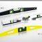 Magnetic spirit level with retractable hanging hook