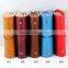 business name card case genuine leather card holder with elastic band