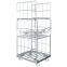 Heavy duty cargo storage equipment steel roll container