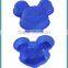 Food grade animal shaped colorful silicone chocolate mold