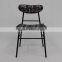 high quality wholesale steel tube coffee chair hotel dinning chairs